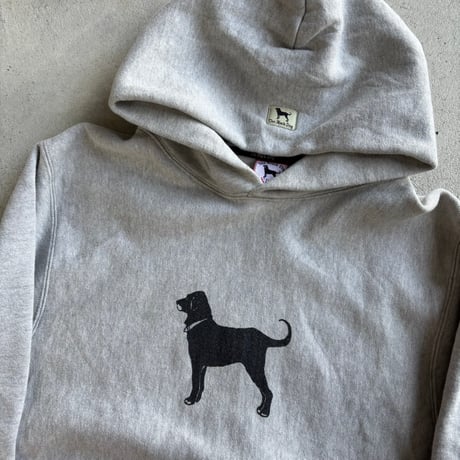 The Black Dog プリントパーカー