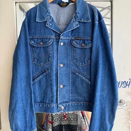 〜80's USA製 WRANGLER デニムジャケット