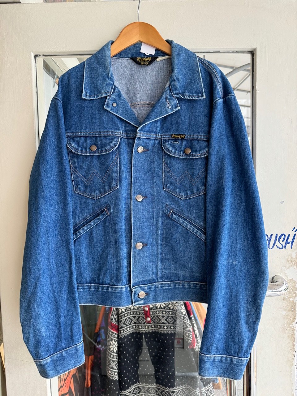 80's USA製 WRANGLER デニムジャケット | CUSTOM FEVER 80's USA製 WRANGLER デニムジャケット | CUSTOM FEVER