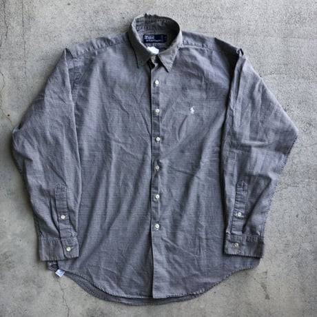 CANADA製 Ralph Lauren チェックシャツ L