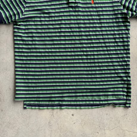 Polo ボーダーポロシャツ