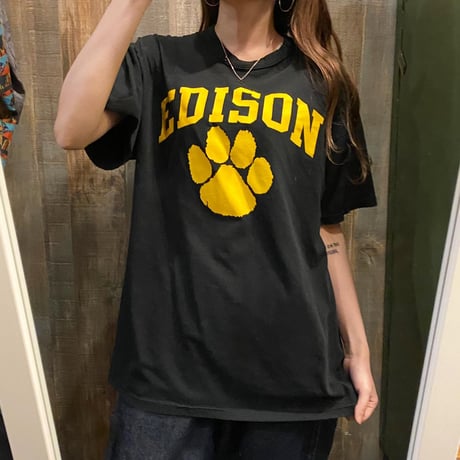 RUSSELL 肉球プリントTシャツ