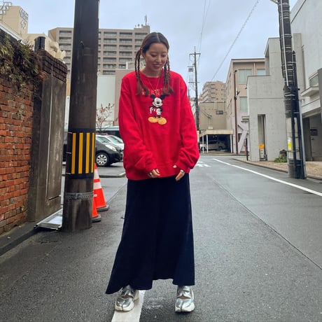 ミッキーフリースプルオーバー
