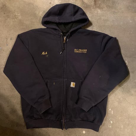 carharttフルジップパーカー