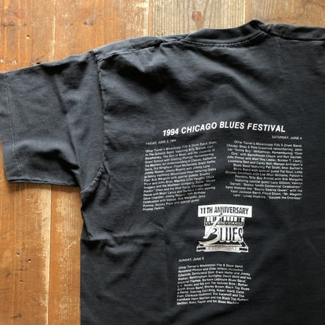 CHICAGO BLUES FESプリントTシャツ