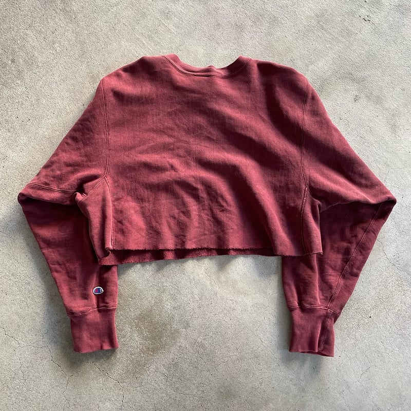 古着 Champion Reverse weave リメイク スウェット 古着 Champion Reverse Weave 「OKOBOJI」 架空 カレッジ
