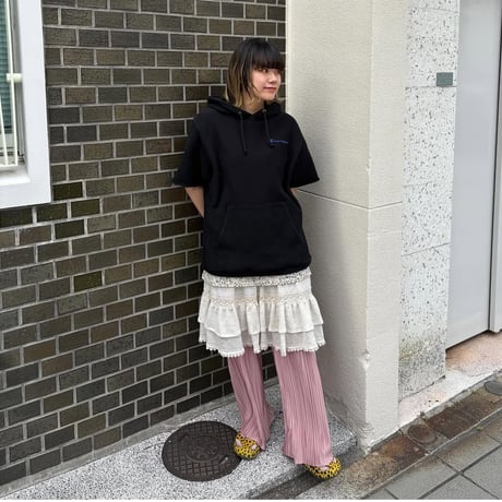 Champion REVERSE WEAVE 袖カットフーディー