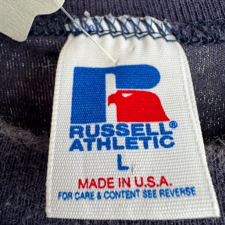 90's USA製 RUSSELL ATHLETIC プリントTシャツ L