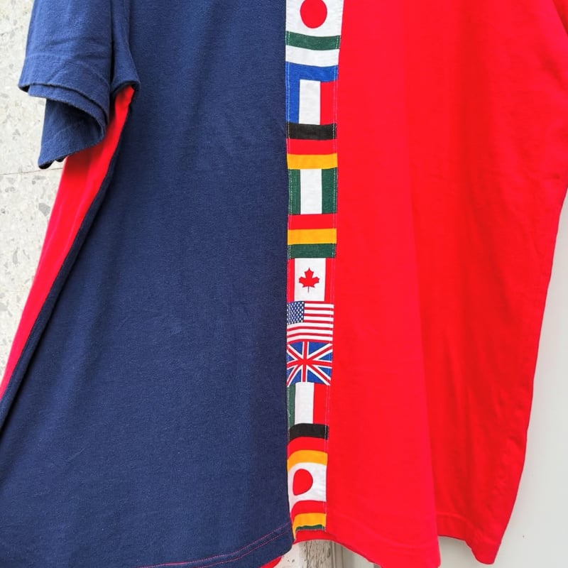 80-90s adidas 国旗Tシャツ | CUSTOM FEVER