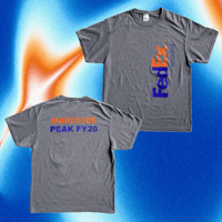 FedEx 企業ロゴプリントTシャツ