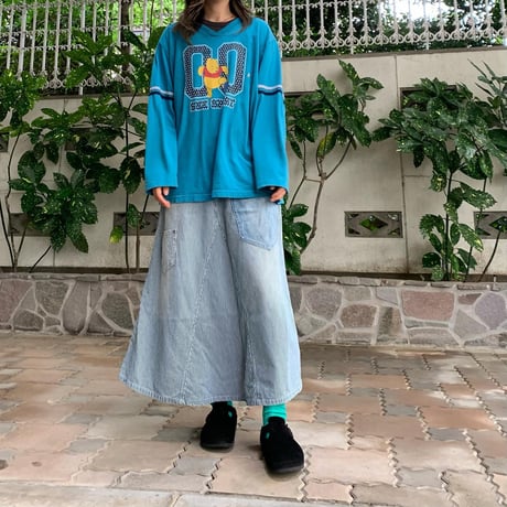 プーさんユニフォーム風ロンT