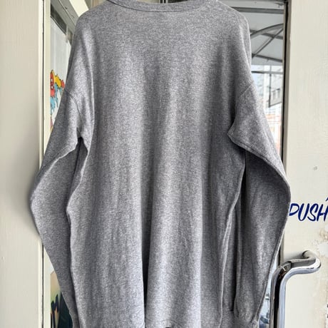 USA製 Champion ヘンリーネックロンT XL