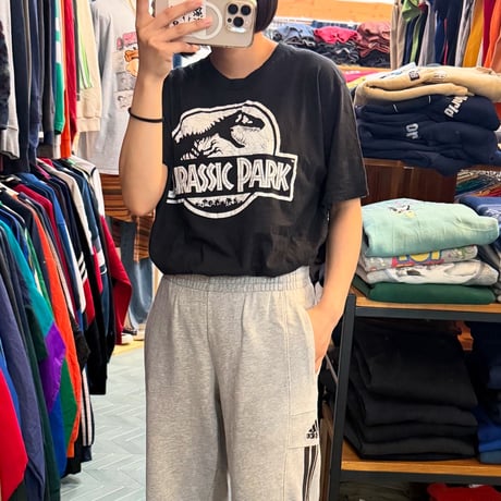 ジュラシック・パーク モノクロTシャツ