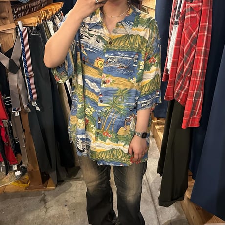 reyn spooner アロハシャツ