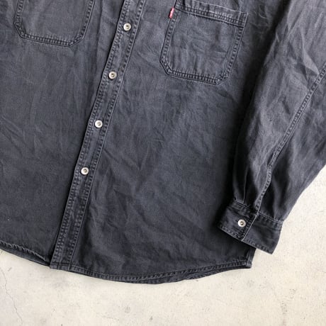 Levi's デニムシャツ　黒 XL