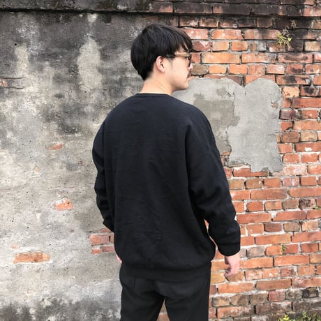 90's USA製 JERZEES 黒無地スウェットXL