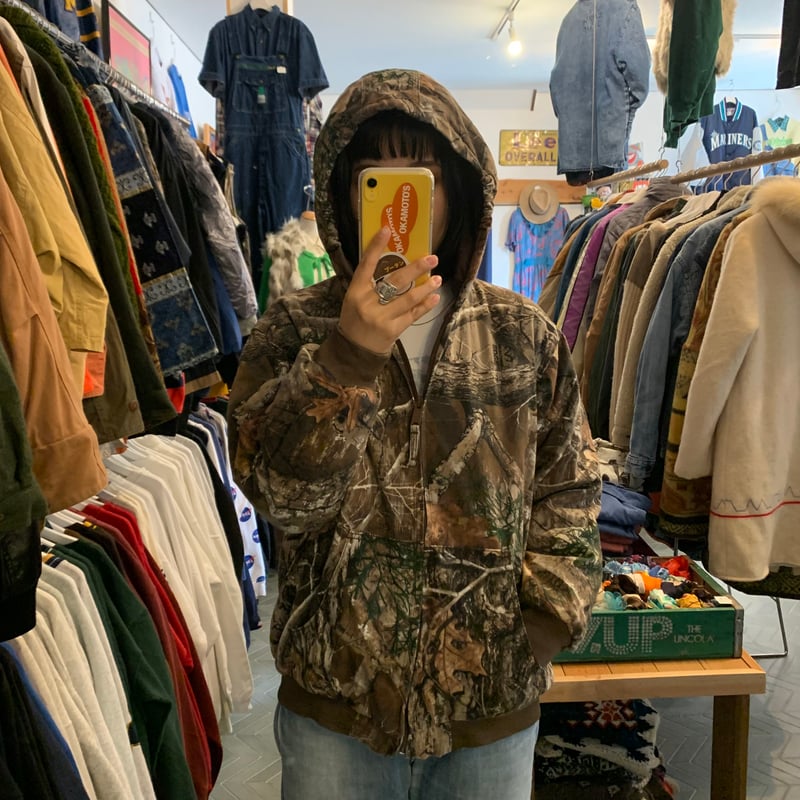 リアルツリー フィッシングジャケット リアルツリー中綿フーディジャケット | CUSTOM FEVER