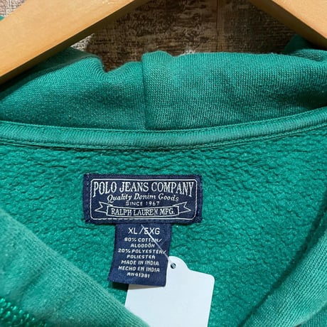 POLO JEANS フルジップパーカー
