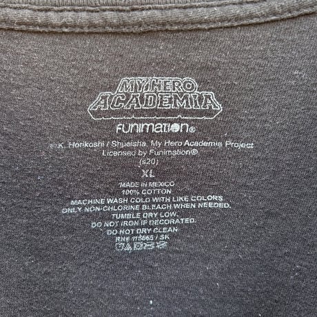僕のヒーローアカデミア Tシャツ