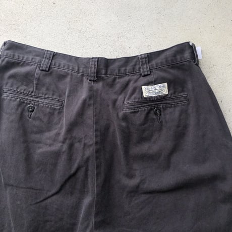 POLO JEANS COMPANY チノショーツ  黒 W34