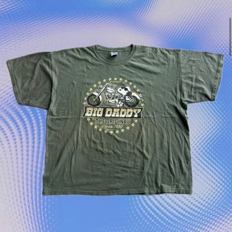 SNOOPY “BIG DADDY” プリントTシャツ
