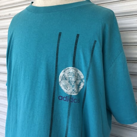 90's adidas ビッグT