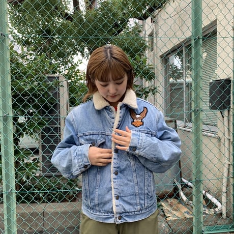 80's Levi's デニムボアジャケット