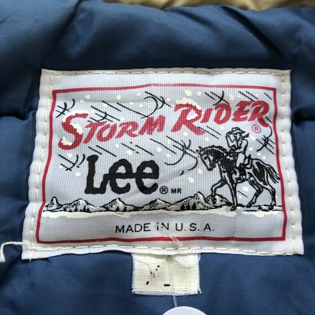70's Lee STORM RIDERナイロン中綿ジャケット