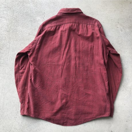 〜80'sUSA製 L.L.Beanチェックシャツ