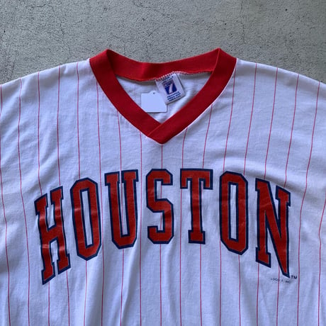 90sUSA製HOUSTON ＶネックTシャツ