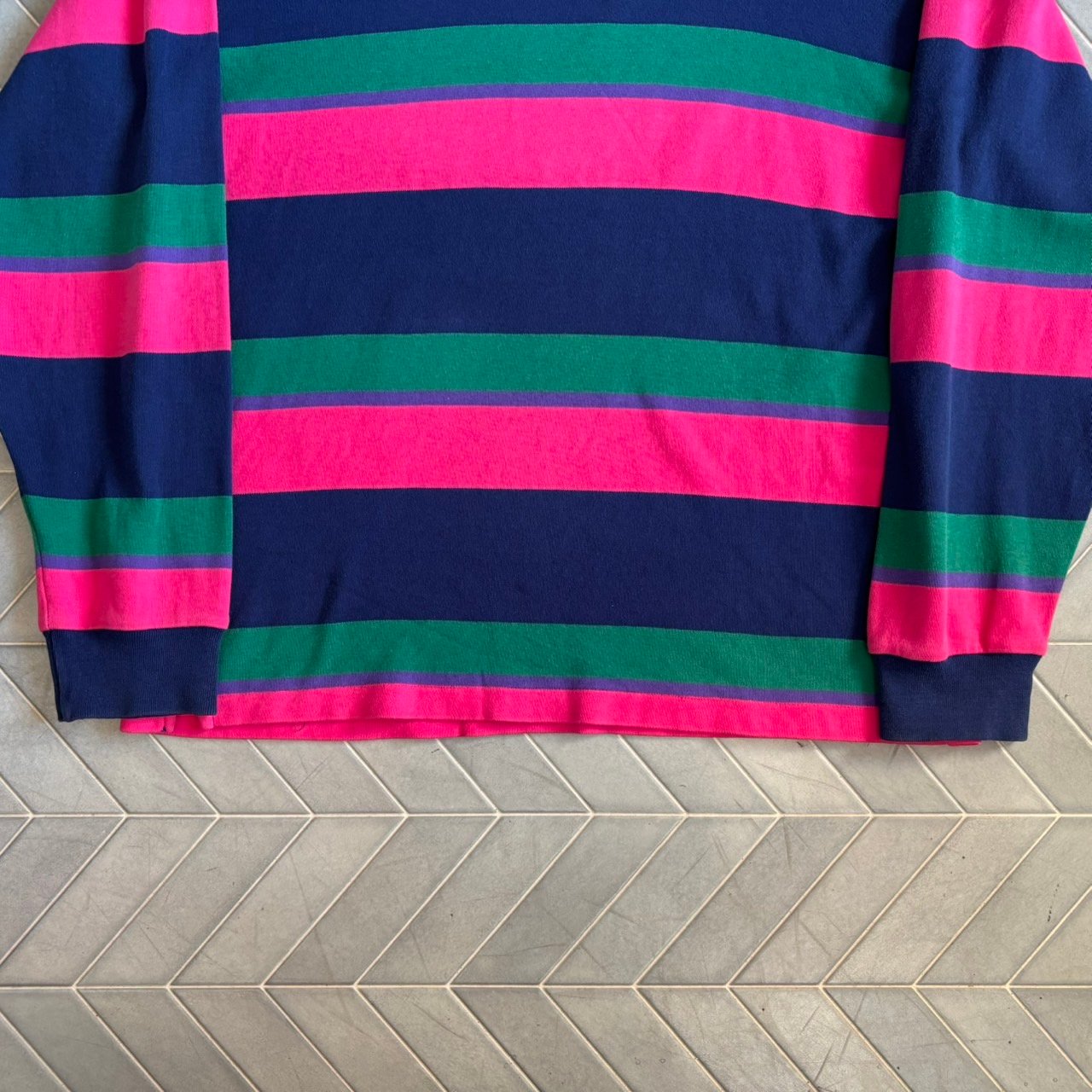 90s GAP ボーダーハイネックロンT | CUSTOM FEVER
