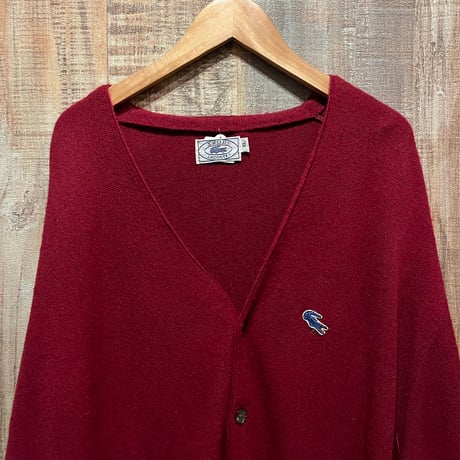 IZOD LACOSTE アクリルカーディガン