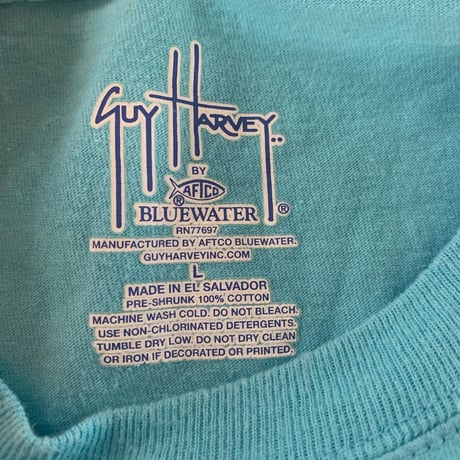 おさかなプリントポケットTシャツ