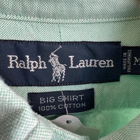 Ralph Lauren チェックシャツ 〝BIG SHIRT〟