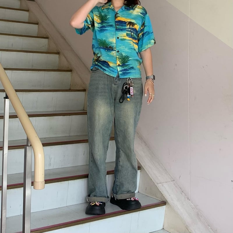 Ocean Blue Bird  アロハシャツ マーメイドドレス セット 002MA_1_1200x1200.jpg?v=1687448829