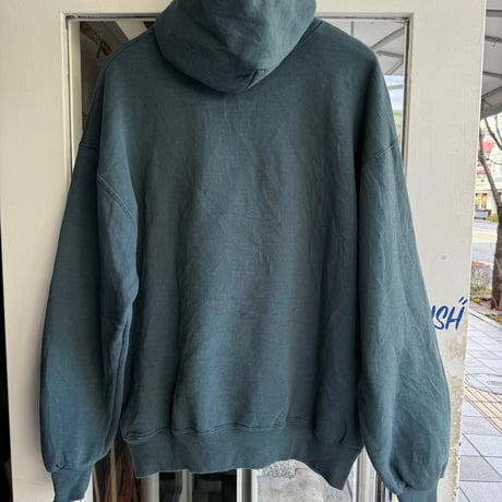 〜90's USA製 RUSSELL 無地フーディ XL