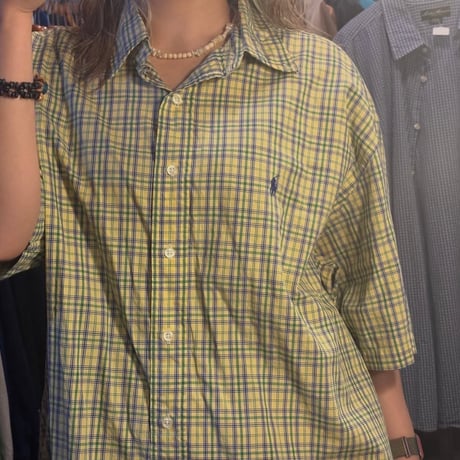 Ralph Lauren チェック半袖シャツ