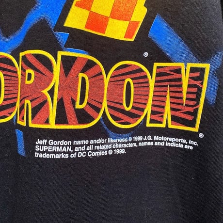 【NOS】スーパーマンレーシングTシャツ
