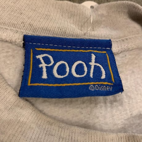 POOHさん両面プリントスウェット