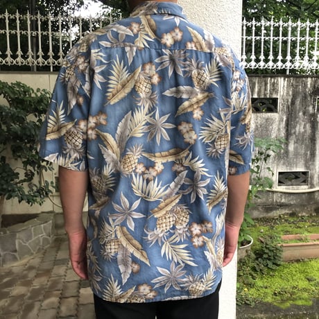 ピエールカルダン総柄シャツ  L