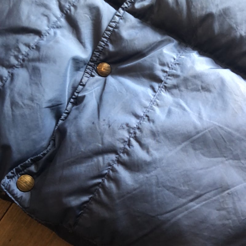 【名作】90s L.L BEAN ダウンベスト リバーシブル ブルー L 80s 80年代 90s 90年代 エルエルビーン ダウン | ビンテージ古着