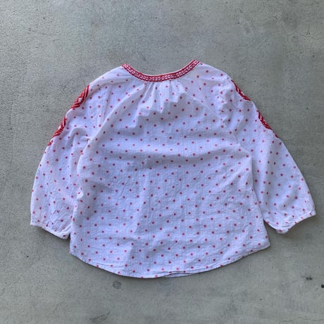 エスニック刺繍カットソー