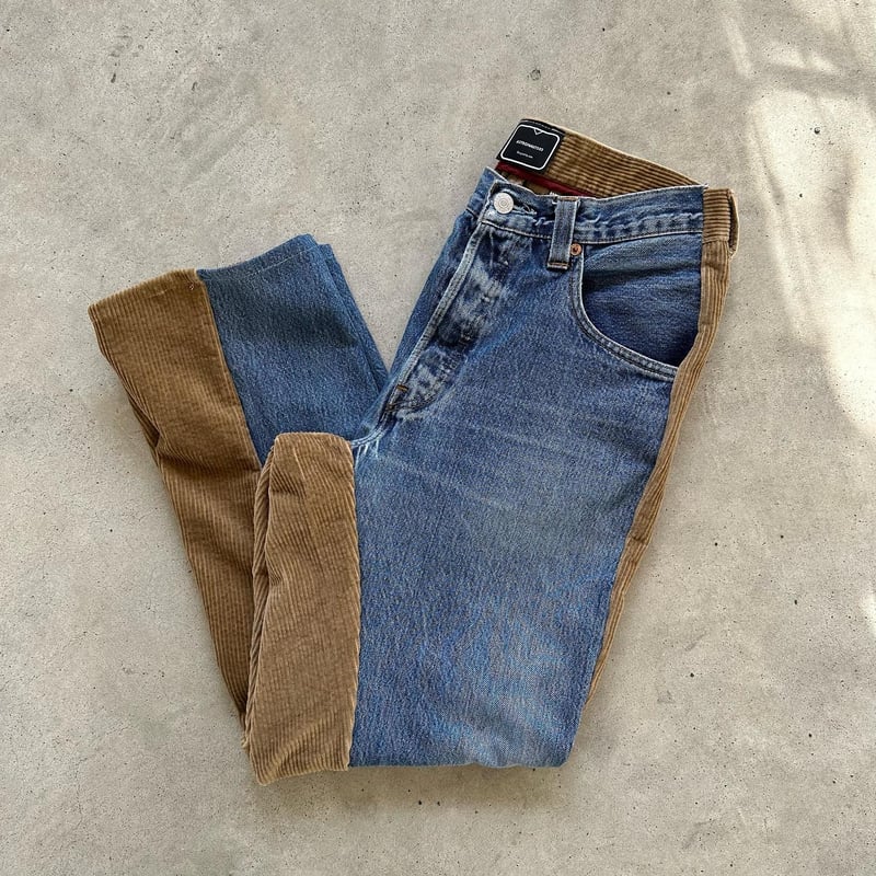 リメイク】Levi'sドッキングパンツ | CUSTOM FEVER