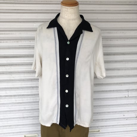 60's〜Vintage 開襟シャツ〝Da vinci〟