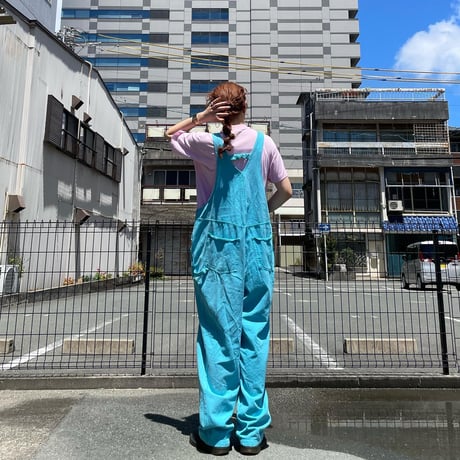 スカイブルーオーバーオール