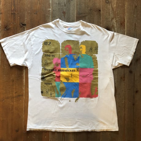 ©︎1992 U2 ZOO TV TOUR Tシャツ