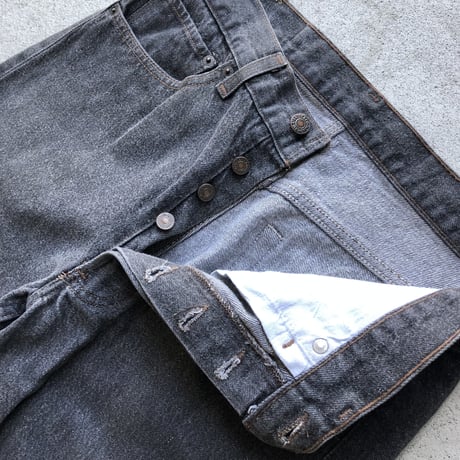 USA製 Levi's501 W31×L32 先染めブラック