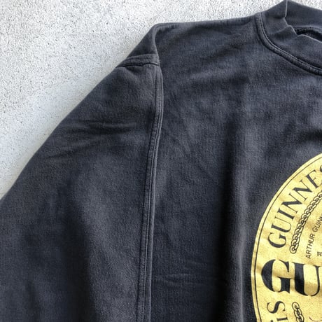 GUINNESSロゴスウェット