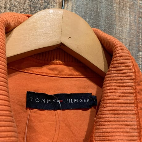 TOMMYワンポイント刺繍コットンブルゾン