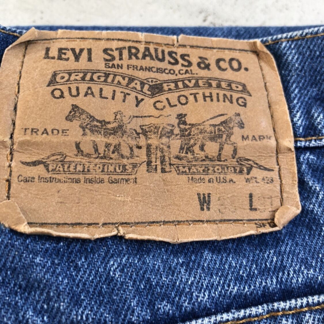 USA製80年代Levi's 517 ブーツカット W33×L31 | CUSTOM FEVER